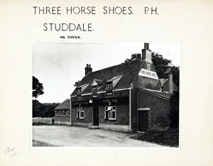 Photograph of Three Horse Shoes PH, Studdal, Kent
