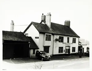 Axminster Prints: Photograph of Hunters Lodge PH, Axminster, Somerset