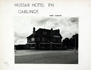 Hussar Prints: Photograph of Hussar Hotel, Garlinge, Kent