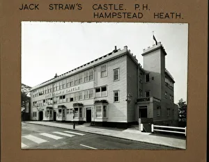 Charrington Prints: Photograph of Jack Straws Castle PH, Hampstead (New), London