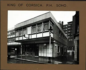Photograph of King of Corsica PH, Soho, London Photograph of King of Corsica PH, Soho, London