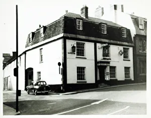 Blandford Prints: Photograph of Kings Arms Hotel, Blandford, Dorset