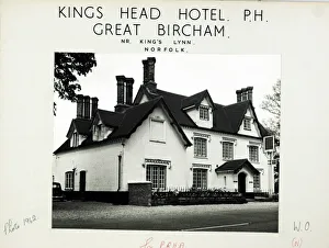 Refreshment Prints: Photograph of Kings Head Hotel, Great Bircham, Norfolk