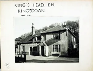 Kingsdown Prints: Photograph of Kings Head PH, Kingsdown, Kent