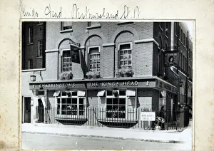 Photograph of Kings Head PH, Marylebone, London