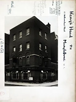 Photograph of Kings Head PH, Marylebone, London