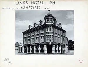 Ashford Prints: Photograph of Links Hotel, Ashford, Kent