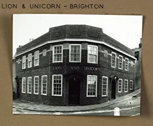 Unicorn Prints: Photograph of Lion & Unicorn PH, Brighton, Sussex