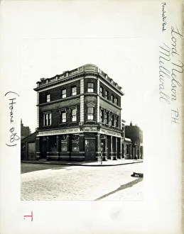 Millwall Prints: Photograph of Lord Nelson PH, Millwall, London