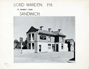 Sandwich Prints: Photograph of Lord Warden Inn, Sandwich, Kent