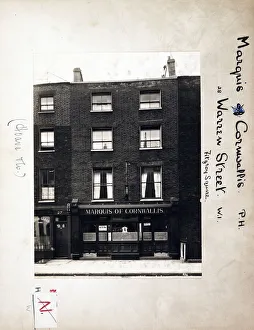 Cornwallis Prints: Photograph of Marquis Of Cornwallis PH, Euston, London