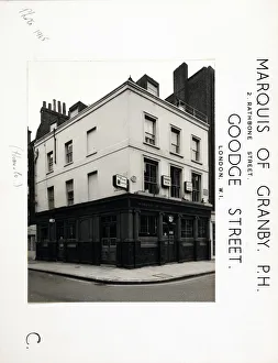 Photograph of Marquis Of Granby PH, Goodge Street, London