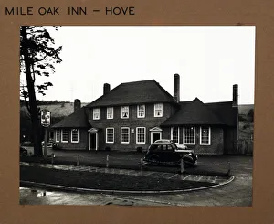 Hove Prints: Photograph of Mile Oak Inn, Hove, Sussex