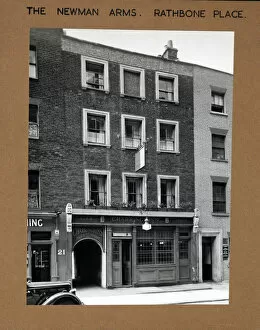 Images Dated 11th January 2021: Photograph of Newman Arms, Fitzrovia, London