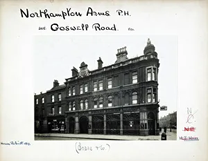 Northampton Prints: Photograph of Northampton Arms, Clerkenwell, London
