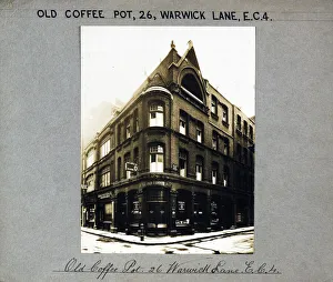 Photograph of Old Coffee Pot PH, Newgate, London