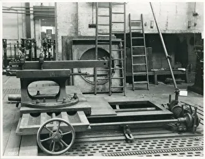 Photograph of Old Face Plate Lathe
