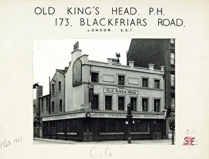 Blackfriars Prints: Photograph of Old Kings Head PH, Blackfriars, London