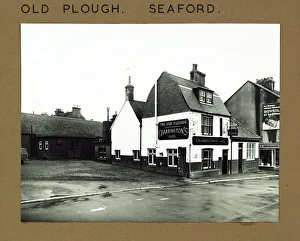 Plough Prints: Photograph of Old Plough PH, Seaford, Sussex