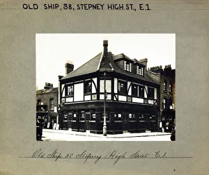 Stepney Prints: Photograph of Old Ship PH, Stepney, London