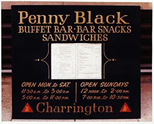 Moorgate Gallery: Photograph of Penny Black PH, Moorgate, London