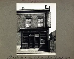 Wandsworth Prints: Photograph of Pensbury Arms, Wandsworth (New), London