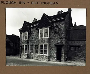 Rottingdean Prints: Photograph of Plough Inn, Rottingdean, Sussex