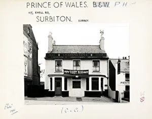 Surbiton Prints: Photograph of Prince Of Wales PH, Surbiton, Surrey