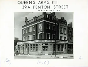 Pentonville Prints: Photograph of Queens Arms, Pentonville, London