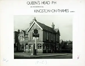 Kingston Prints: Photograph of Queens Head PH, Kingston On Thames, Surrey