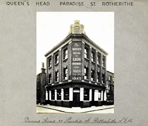 Photograph of Queens Head PH, Rotherhithe, London