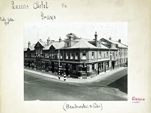 Queens Prints: Photograph of Queens Hotel, Grays, Essex