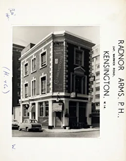 Kensington Prints: Photograph of Radnor Arms, Kensington, London