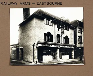 Eastbourne Prints: Photograph of Railway Arms, Eastbourne, Sussex