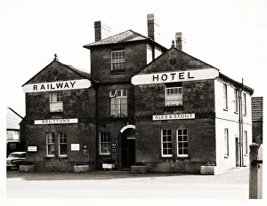 Brutton Prints: Photograph of Railway Hotel, Martock, Somerset