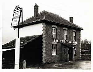 Brutton Prints: Photograph of Railway Inn, Stoke St. Gregory, Somerset