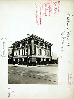 Tavern Prints: Photograph of Railway Tavern, New Cross, London