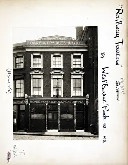 Westbourne Prints: Photograph of Railway Tavern, Westbourne Park, London