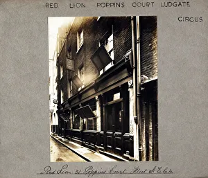 Photograph of Red Lion PH, Ludgate Circus, London