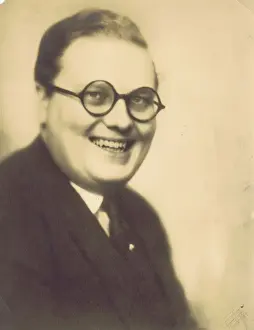 Evans Prints: Photograph of Rex Evans, cabaret Master of Ceremonies