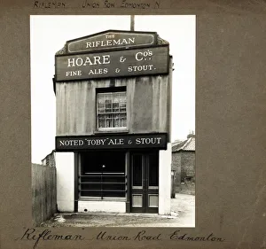 Photograph of Rifleman PH, Edmonton, London