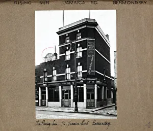 Bermondsey Prints: Photograph of Rising Sun PH, Bermondsey, London