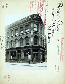 Lukes Prints: Photograph of Rose & Crown PH, St Lukes, London