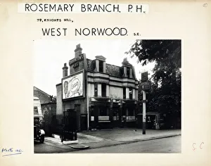 Norwood Prints: Photograph of Rosemary Branch PH, West Norwood, London