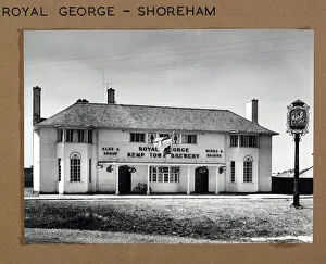 Shoreham Prints: Photograph of Royal George PH, Shoreham, Sussex