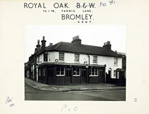 Bromley Prints: Photograph of Royal Oak PH, Bromley, Greater London