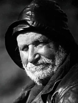 A photograph by Sam Thompson of a Lunesdale fisherman