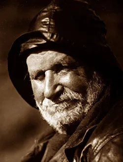A photograph by Sam Thompson of a Lunesdale fisherman