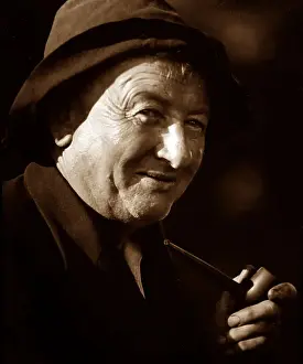 A photograph by Sam Thompson of a Lunesdale man, early 1900s
