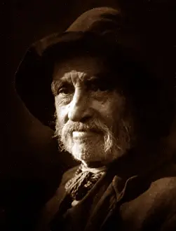 A photograph by Sam Thompson of a Lunesdale man, early 1900s